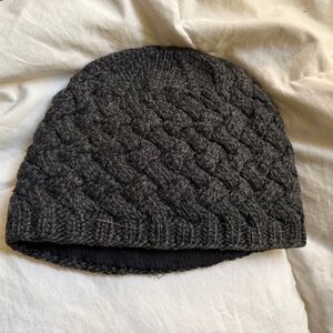 The North Face Gray Knit Beanie